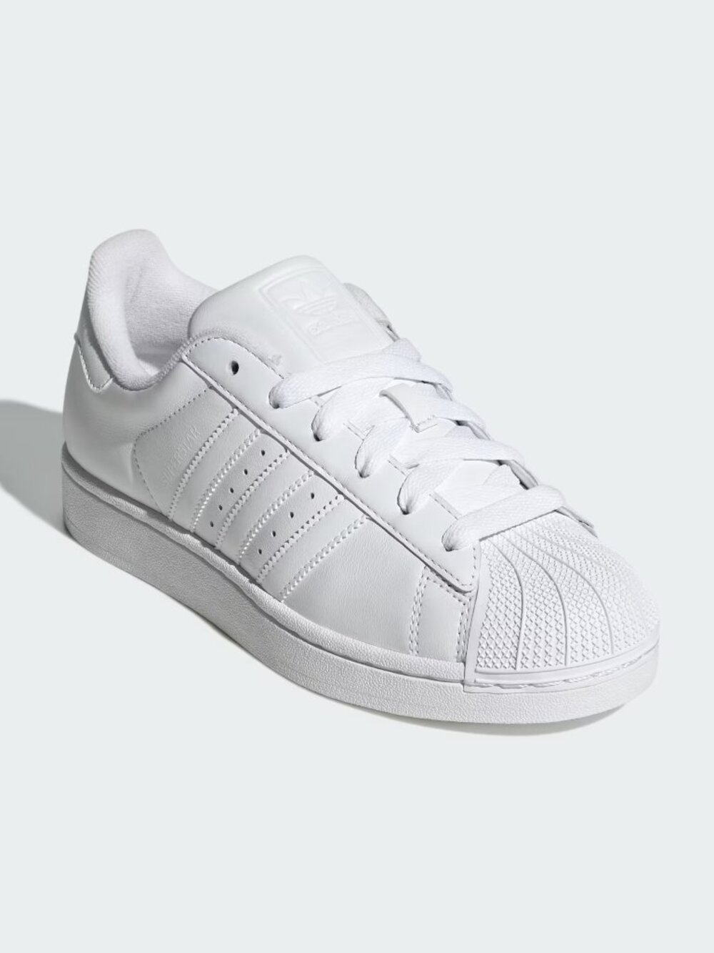 Adidas Originals Women's Triple White Superstar II Shoes Size 9 JH7006